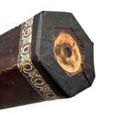 Rare Example: Early (c. 1840s) Handmade Brewster-Style Hexagonal Kaleidoscope