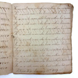 Rebecca Weiss's Lovely and Pointedly Poignant 1819 Penmanship Notebook