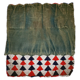 Antique Tonga (Zimbabwe) Dance Apron, Gorgeous Patterned Beadwork on Indigo