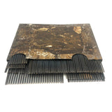 Mid 19th C. British Grain Painting Combs, Complete Set in Original Box