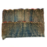 Antique Tonga (Zimbabwe) Dance Apron, Gorgeous Patterned Beadwork on Indigo