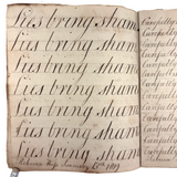 Rebecca Weiss's Lovely and Pointedly Poignant 1819 Penmanship Notebook
