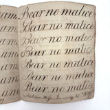 Rebecca Weiss's Lovely and Pointedly Poignant 1819 Penmanship Notebook