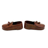 Unusual, Substantial Pair of (Heavy!) Metal Salesman Sample/Display Loafers with Tassels