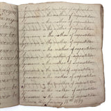 Rebecca Weiss's Lovely and Pointedly Poignant 1819 Penmanship Notebook