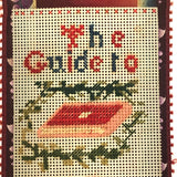 "The Guide to Happines" Christmas 1848 Punch Paper Embroidery Bookmark