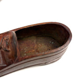 Unusual, Substantial Pair of (Heavy!) Metal Salesman Sample/Display Loafers with Tassels