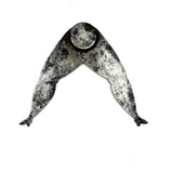 Plump Legs, Tiny Feet, Best 19th Century Machinist Made Folk Art Ladies Legs Calipers