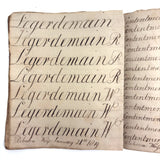 Rebecca Weiss's Lovely and Pointedly Poignant 1819 Penmanship Notebook