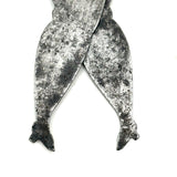 Plump Legs, Tiny Feet, Best 19th Century Machinist Made Folk Art Ladies Legs Calipers