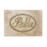 (The Word "And" Appears 46,227 Times) Amazing 1835 Paper Cut "Bible" with Hand-inked Calligraphic Deconstruction