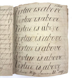 Rebecca Weiss's Lovely and Pointedly Poignant 1819 Penmanship Notebook