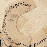 (The Word "And" Appears 46,227 Times) Amazing 1835 Paper Cut "Bible" with Hand-inked Calligraphic Deconstruction
