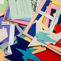 Huge Vintage Origami Lot: First Edition Mid-Century Books, Tons of Paper, and A Few Creations!