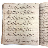 Rebecca Weiss's Lovely and Pointedly Poignant 1819 Penmanship Notebook