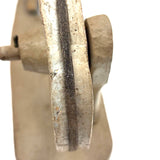 Unusual Old Hand-carved Folk Art Mechanical Spinning Wheel, Working Smoothly
