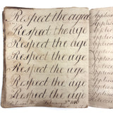 Rebecca Weiss's Lovely and Pointedly Poignant 1819 Penmanship Notebook