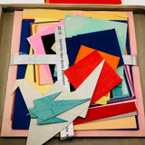 Huge Vintage Origami Lot: First Edition Mid-Century Books, Tons of Paper, and A Few Creations!