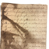 Rebecca Weiss's Lovely and Pointedly Poignant 1819 Penmanship Notebook