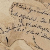 (The Word "And" Appears 46,227 Times) Amazing 1835 Paper Cut "Bible" with Hand-inked Calligraphic Deconstruction