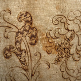Lovely c. 1800 Hand-drawn Patterns (Presumed for Embroidery), Ink on Watermarked Laid