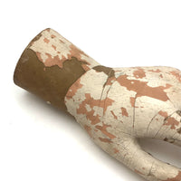 Evocative Old Wooden Mannequin Hand in Chippy Paint