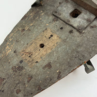 Perfectly Weathered Antique Wooden Model Boat Hull