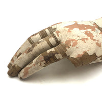 Evocative Old Wooden Mannequin Hand in Chippy Paint