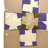 Transcendent (and Ultra Painterly) Froebel Kindergarten Folded Paper Composition