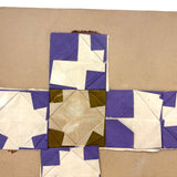 Transcendent (and Ultra Painterly) Froebel Kindergarten Folded Paper Composition