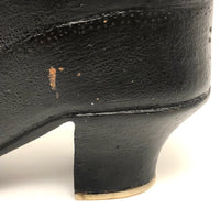 Amazing 19th C. Sailor Made Table Snuff Box with Rollable Dice Encased in Sole!