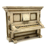Amazing Cigar Box Wood Miniature Folk Art Piano