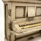 Amazing Cigar Box Wood Miniature Folk Art Piano