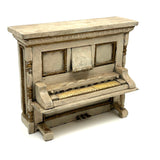 Amazing Cigar Box Wood Miniature Folk Art Piano