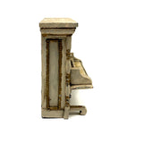 Amazing Cigar Box Wood Miniature Folk Art Piano