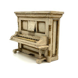 Amazing Cigar Box Wood Miniature Folk Art Piano