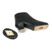 Amazing 19th C. Sailor Made Table Snuff Box with Rollable Dice Encased in Sole!