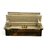 Amazing Cigar Box Wood Miniature Folk Art Piano
