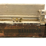 Amazing Cigar Box Wood Miniature Folk Art Piano