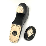 Amazing 19th C. Sailor Made Table Snuff Box with Rollable Dice Encased in Sole!