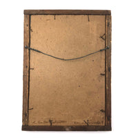 SOLD Wonderful Old Tramp Art Frame with Original (Beautifully Distressed) Mirror