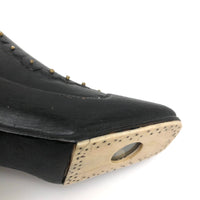 Amazing 19th C. Sailor Made Table Snuff Box with Rollable Dice Encased in Sole!