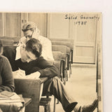 Solid Geometry 1938, H. Hagens-Knoop Annotated Matte Paper Photo