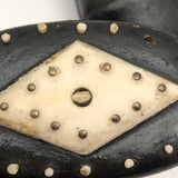 Amazing 19th C. Sailor Made Table Snuff Box with Rollable Dice Encased in Sole!