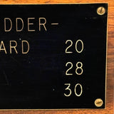 (In Want of a Hard Rudder) Resonant Rudder Angles Sign: Standard, Full, Hard