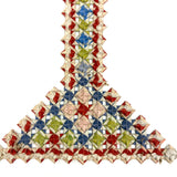 Extremely Intricate Old Folded Paper Cross