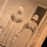 SOLD Sintwisters, August 1911, Backs Turned Portrait of Women in Calicos with Evocative Spooneristic Caption