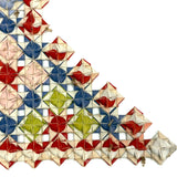 Extremely Intricate Old Folded Paper Cross