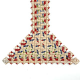 Extremely Intricate Old Folded Paper Cross