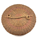 Gorgeous Late 19th/Early 20th Century Sweet Grass and Splint Penobscot/Passamaquoddy Sewing Basket